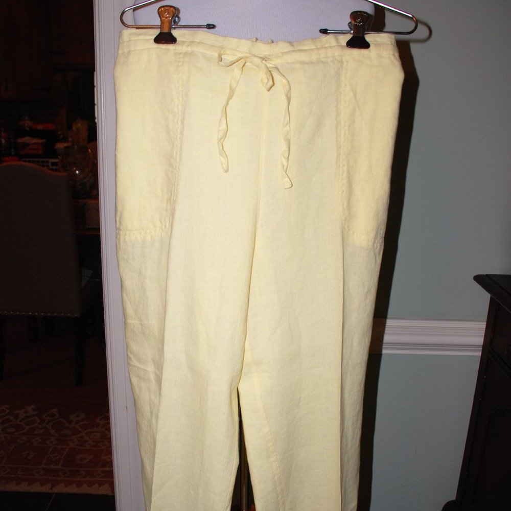 New Madison Studio Linen Pants
